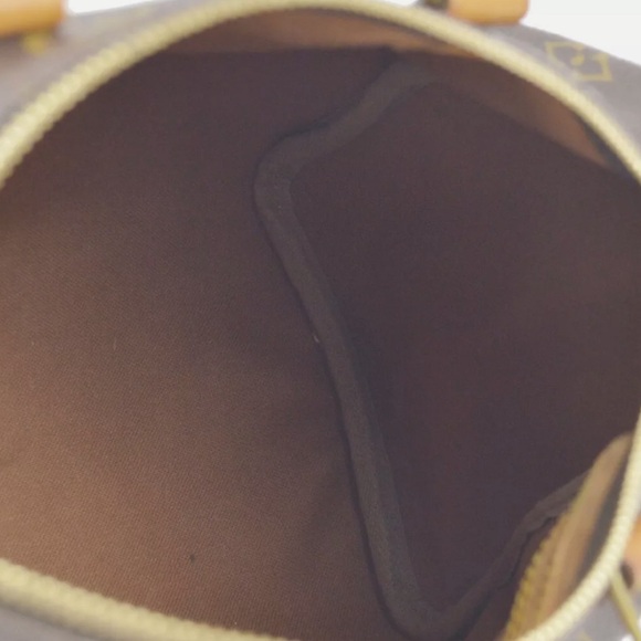 AUTH LOUIS VUITTON SPEEDY 30 HANDBAG PURSE MONOGRAM CANVAS - Picture 8 of 10